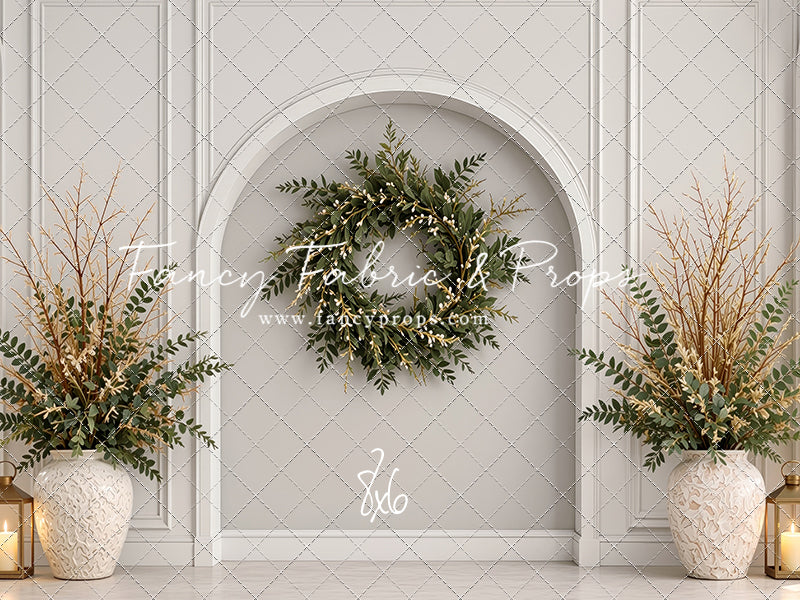 Clean Evergreen Arch - With Sweep Option