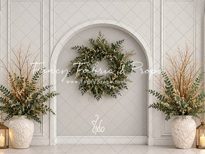 Clean Evergreen Arch - With Sweep Option