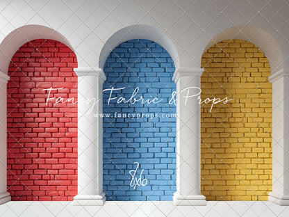 Colorblock Columns - With Sweep Option