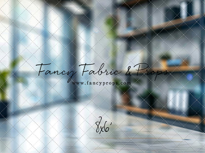 Corner Office - Horizontal Headshot Photography Backdrop