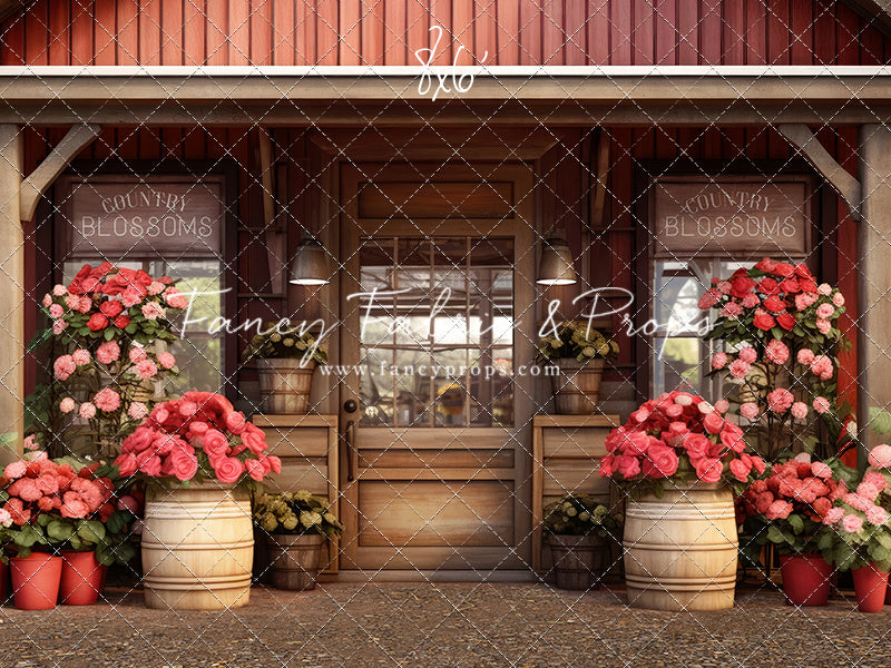 Country Blossoms Flower Shop 2pc Set