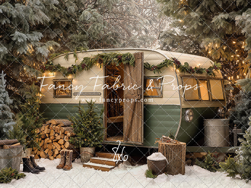 Cozy Camper Christmas - with Sweep Option