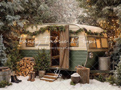 Cozy Camper Christmas - with Sweep Option