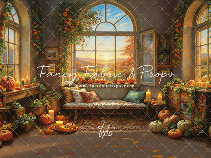 Cozy Harvest Nook - With Sweep Option