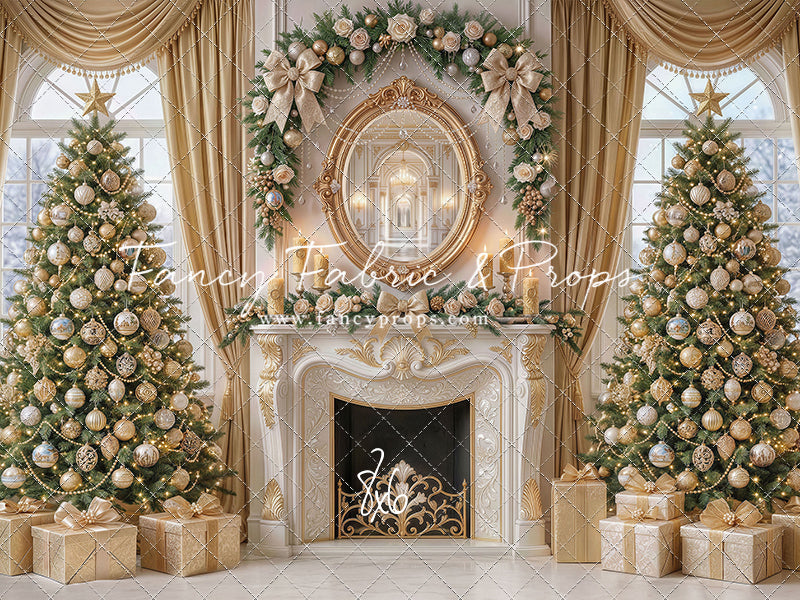 Elegant Ivory Parlor - with Sweep Option