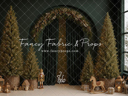 Emerald Christmas Arch - With Sweep Option