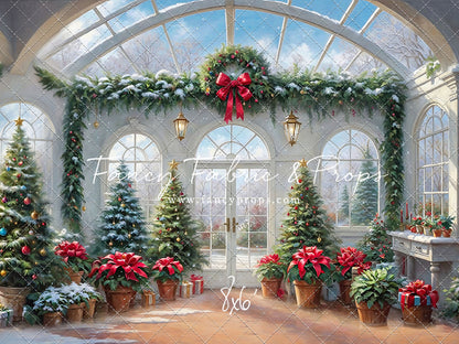 Enchanted Winter Conservatory - With Sweep Option
