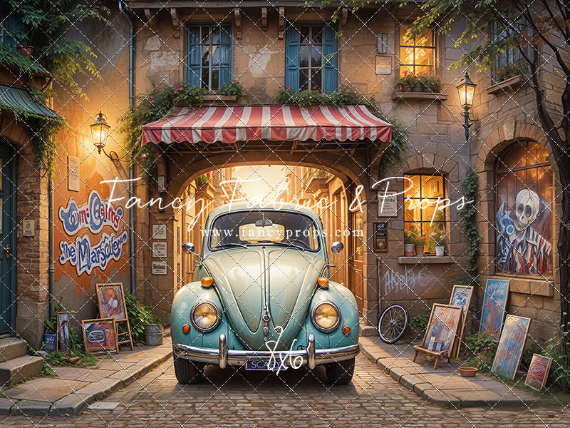 Evening Retro Boulevard - With Sweep Option