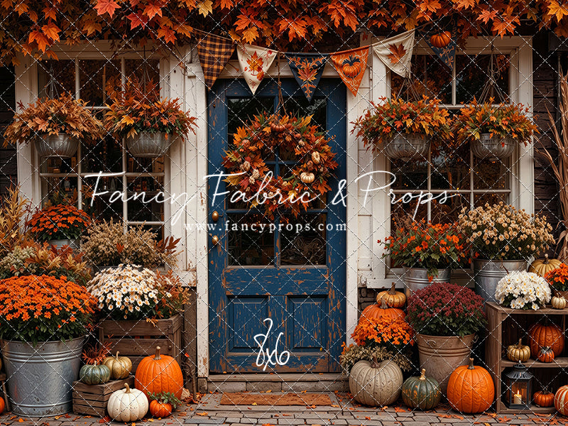 Falling Leaves Flower Shop - With Sweep Option
