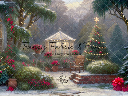 Festive Floral Fantasy - With Sweep Option