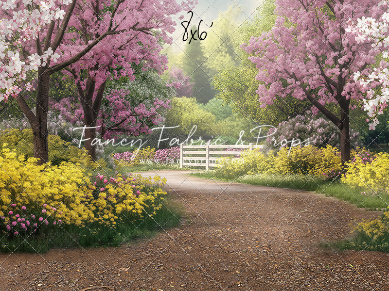 Flowering Spring Path - With Sweep Option