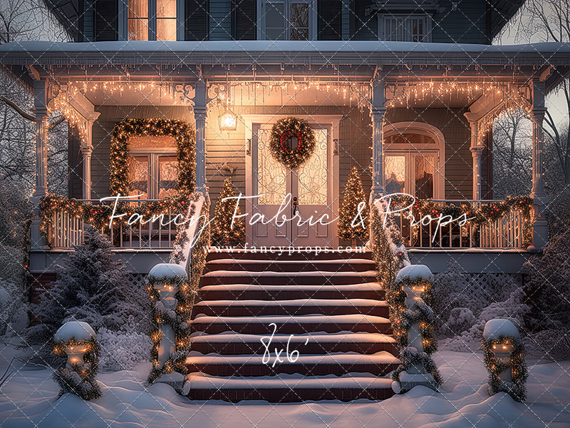 Front Porch Winter Nights