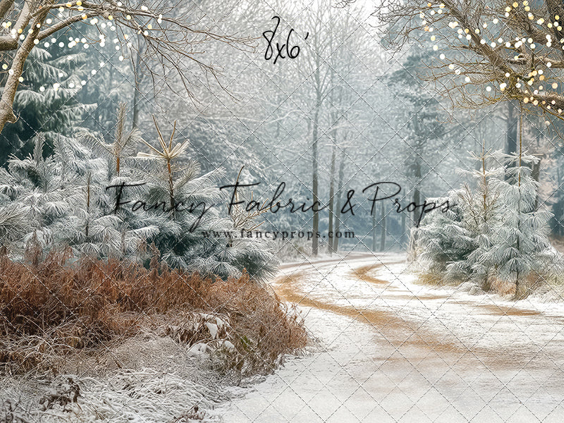 Frosted Country Path - with Sweep Option