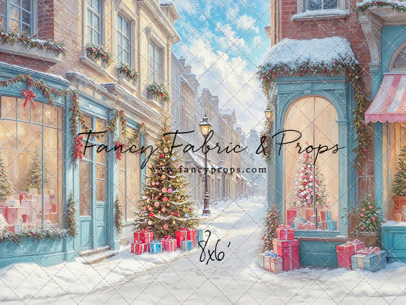 Frosty Shopping Boulevard - With Sweep Option