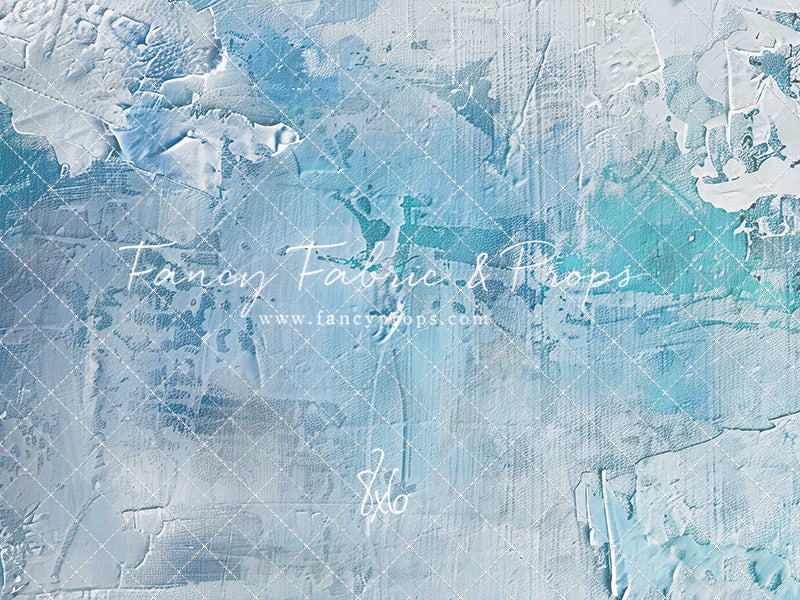 Frozen Veil - With Blue Floor Sweep Option