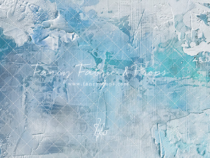 Frozen Veil - With Blue Floor Sweep Option