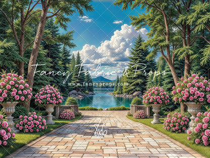 Garden By The Blue Lake - With Sweep Option