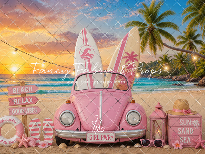 Girl Power Beach Bug - With Sweep Option