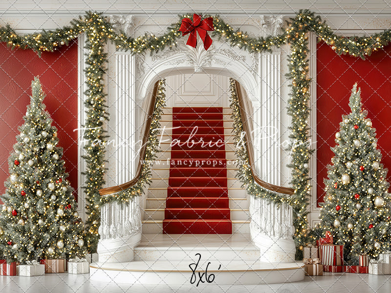 Grand Christmas Staircase - with Sweep Option