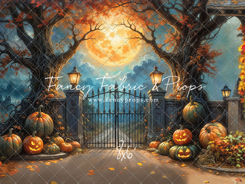 Halloween Lantern Lane - With Sweep Option
