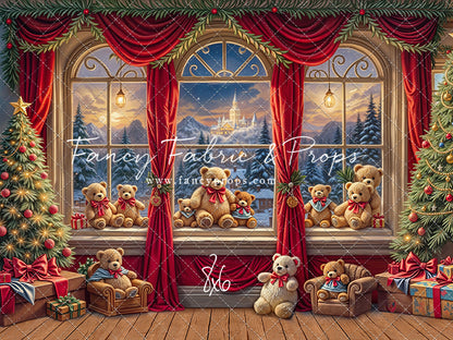 Holiday Bear Haven - with Sweep Option