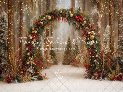 Holly & Pine Archway - With Sweep Option