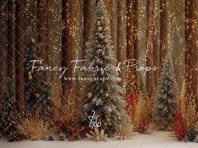 Holly & Pine Forest - With Sweep Option