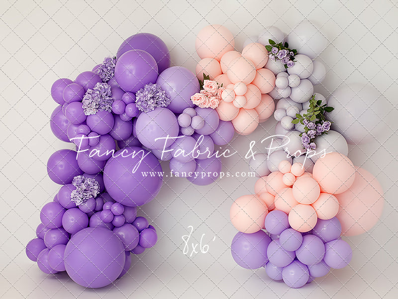 Jazzy Lilac Balloon Arch