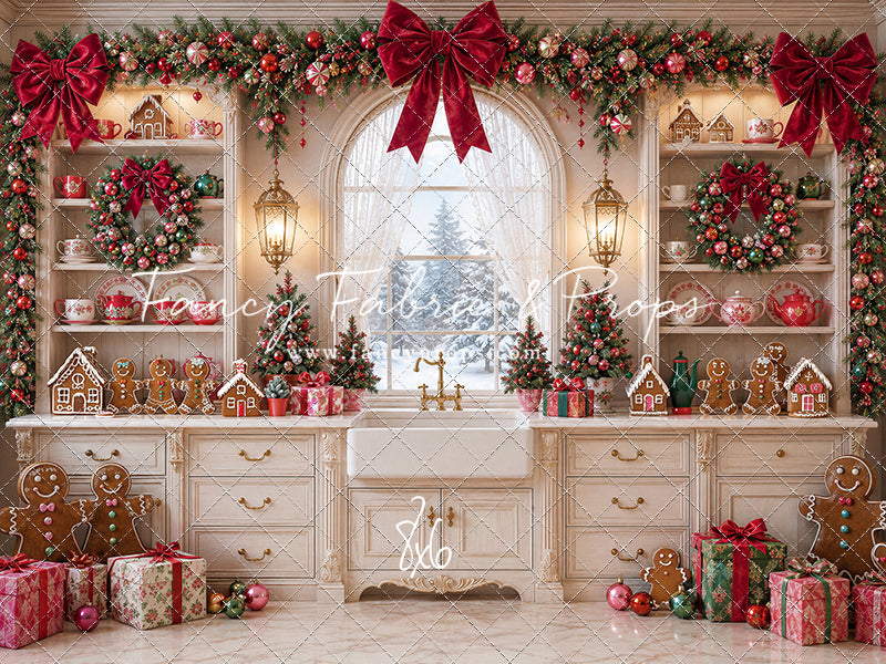 Little Gingerbread Bakery - With Sweep Option
