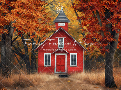 Little Red Schoolhouse - 2pc Set