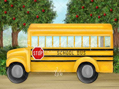 Little Yellow School Bus - With Sweep Option