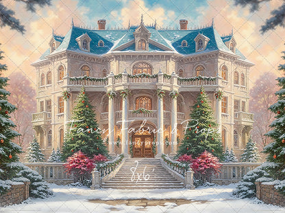 Majestic Christmas Manor - With Sweep Option