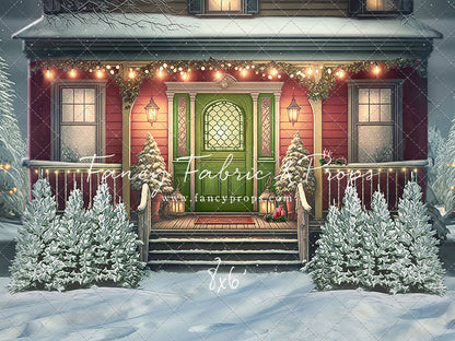 Merry Porch Greetings - Mini Room