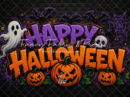 Midnight Graffiti Halloween - With Sweep Option