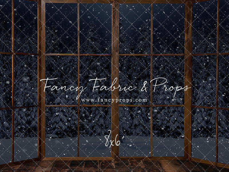 Midnight Snowy Bay View - Mini Room