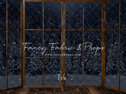 Midnight Snowy Bay View - Mini Room