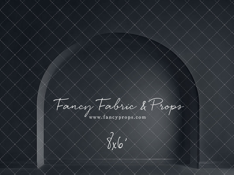 Modern Midnight Alcove - Solid Floor - With Sweep Option