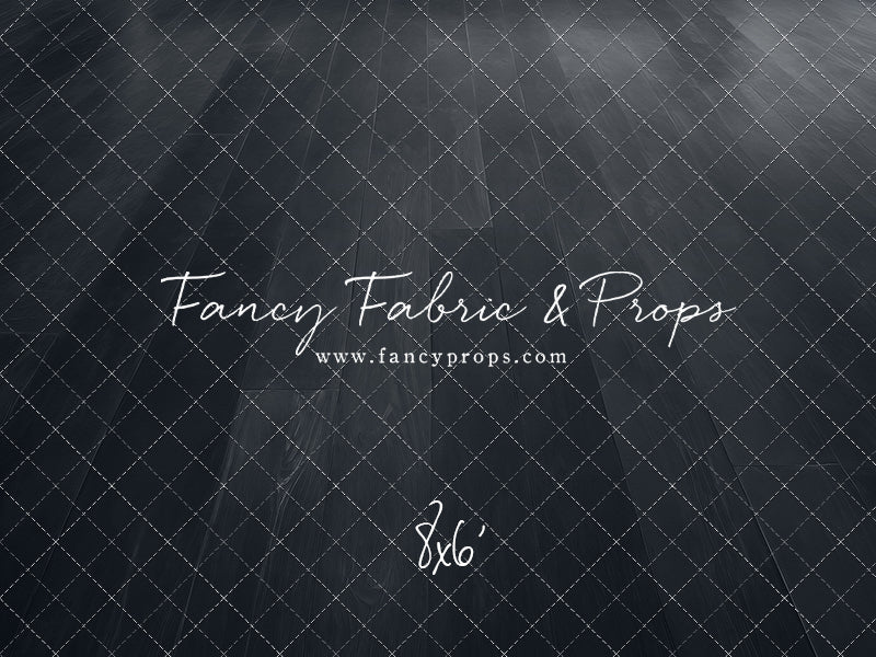 Modern Midnight Planks Mat Floor