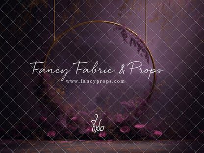 Moonlit Plum Petals - With Sweep Option