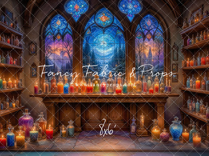 Mystic Potion Emporium - Cement Floor - With Sweep Option