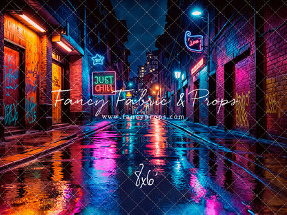 Neon Alley - With Sweep Option