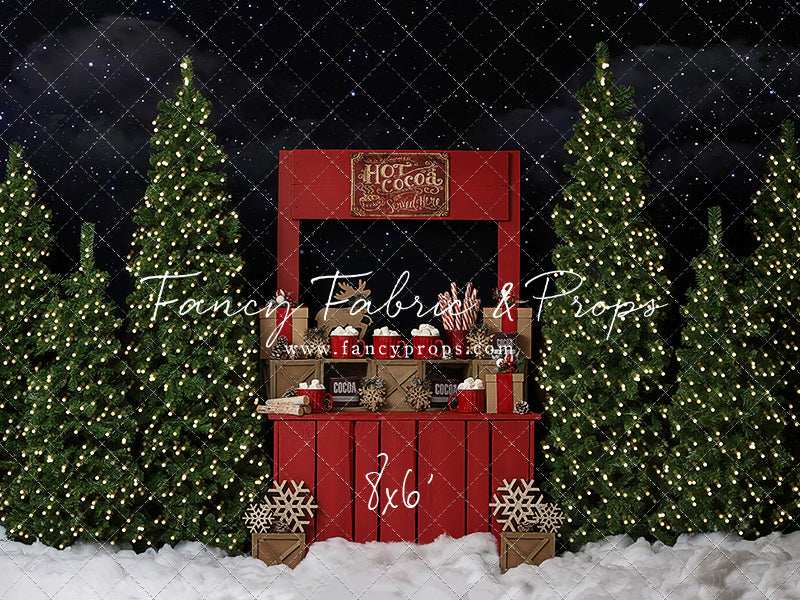 Nighttime Cocoa Stand