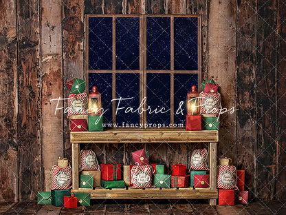 North Pole Mail Room Window