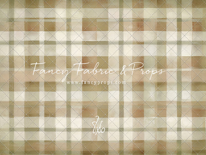 Oatmilk Plaid - With Sweep Option