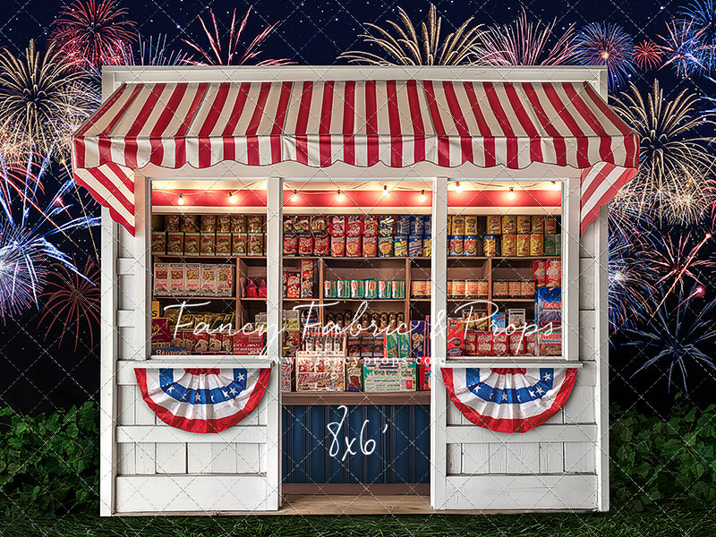 Old Glory Fireworks Shop - With Sweep Option