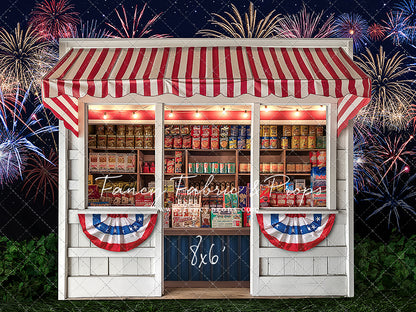 Old Glory Fireworks Shop - With Sweep Option