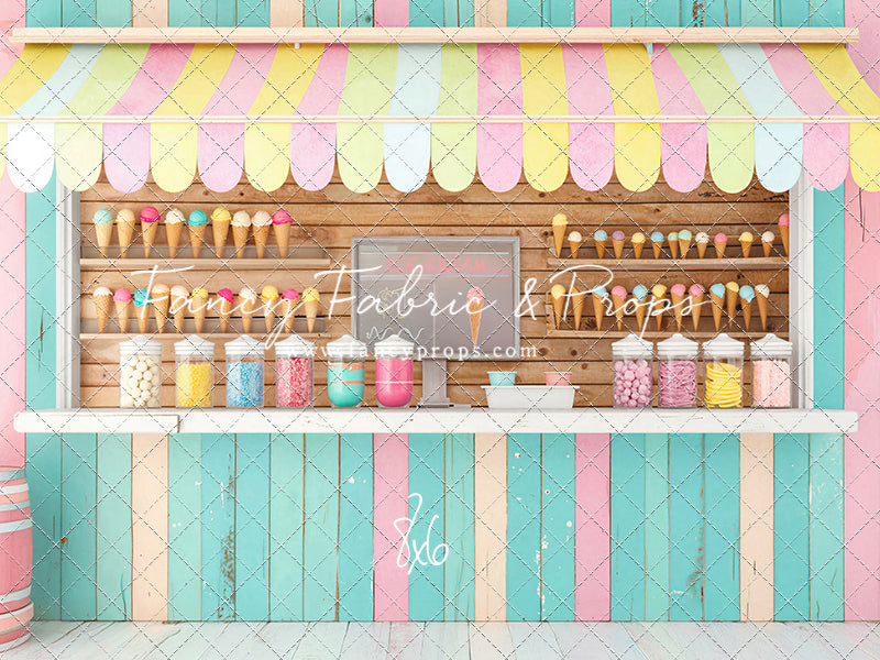 Pastel Scoop Shop - With Sweep Option