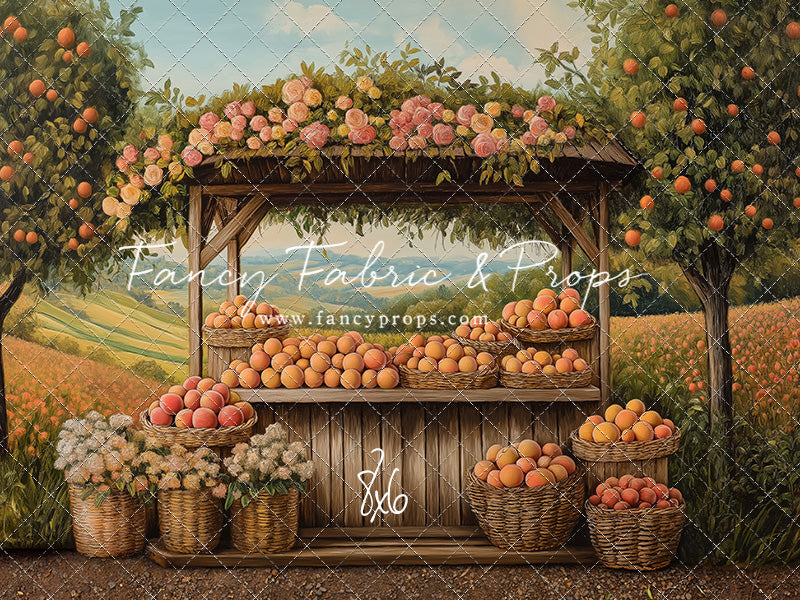 Peach Blossom Grove - With Sweep Option