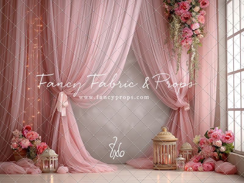 Pink Lantern Reception - With Sweep Option