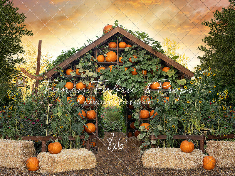Pumpkin House - 2pc Set